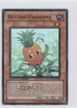 Naturia Pineapple YuGiOh Hidden Arsenal: Special Edition Promo #HASE-EN002 - Image 1