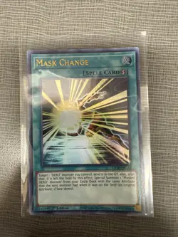 Mask Change - GFTP-EN112 - Ultra Rare - 1st Edition Yugioh - Image 1