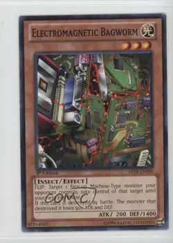 Electromagnetic Bagworm 1st Ed. YuGiOh Abyss Rising #ABYR-EN090 - Image 1