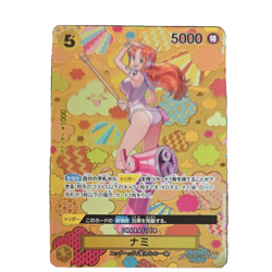 Nami SP Alt Art OP08-106 SR Emperors in the New World ONE PIECE Card NM - Image 1