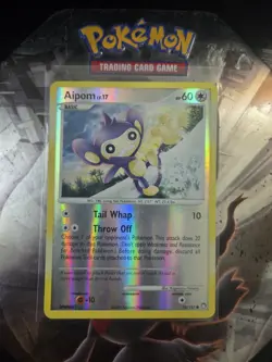 Aipom Rev Holo 70/123 Mysterious Treasures Pokemon Card - Image 1