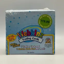 Webkinz Trading Card Game TCG Booster Box (36 Packs) Brand New Sealed (Series 1) - Image 1