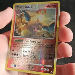 Pokemon TCG Charizard Arceus Reverse Holo Card 1/99 Damaged DMG - Image 3