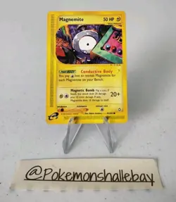 Magnemite 91/147 - Aquapolis Set *NM* Common Pokemon Card - Image 1