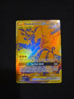 Pokemon Card - Pikachu & Zekrom GX Tag Team SM248 Sun & Moon Promo - Image 1