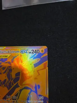 Pokemon Card - Pikachu & Zekrom GX Tag Team SM248 Sun & Moon Promo - Image 3