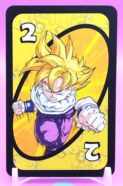 Son Gohan / Dragon Ball Z Card Game UNO Special Rules Japanese Toei Anime YE a - Image 1