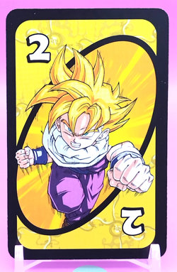 Son Gohan / Dragon Ball Z Card Game UNO Special Rules Japanese Toei Anime YE - Image 1