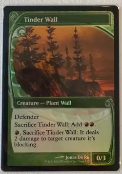 MTG Magic the Gathering Tinder Wall Foil Mystery Booster #215F - Image 1