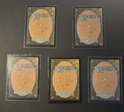 Final Fantasy MTG Bundle / Lot Of All Borderless Crystals (Reg Blue Foil Wind) - Image 5