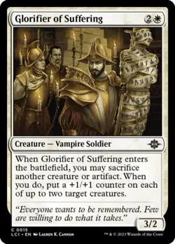 Glorifier of Suffering -Foil Near Mint MTG The Lost Caverns of Ixalan - Image 1
