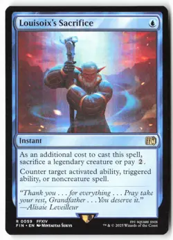 Louisoix's Sacrifice - FINAL FANTASY (59) - MTG - Image 1