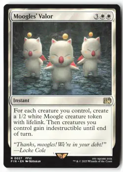 Moogles' Valor - FINAL FANTASY (27) - MTG - Image 1