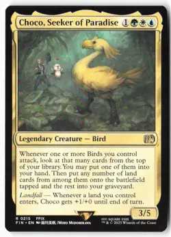 Choco, Seeker of Paradise - FINAL FANTASY (215) - MTG - Image 1