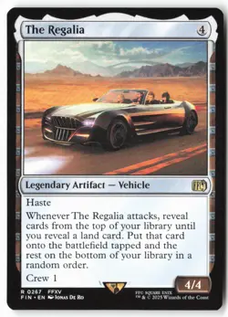 The Regalia - FINAL FANTASY (267) - MTG - Image 1