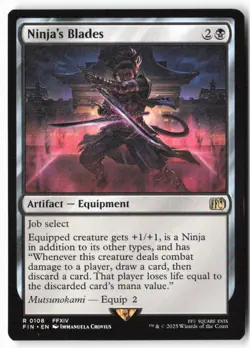 Ninja's Blades - FINAL FANTASY (108) - MTG - Image 1