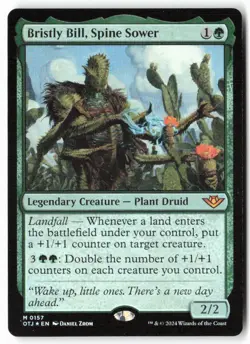 Bristly Bill, Spine Sower - Outlaws of Thunder Junction (157) FOIL - MTG - Image 1