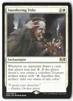 Smothering Tithe - Ravnica Allegiance (22) - MTG - Image 1