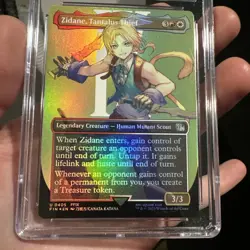 MTG Zidane, Tantalus Thief Foil FIN Borderless FF9 Pristine 10 Pop 1 🔥 - Image 2