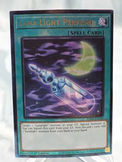 Yugioh Luna Light Perfume RA04-EN090 Prismatic Ultimate Rare - NM - Image 1