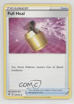Full Heal Pokemon Sword & Shield Rebel Clash #159 - Image 1