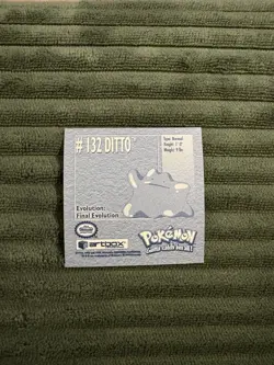 1999 Artbox Pokemon Stickers Series 1 Ditto - Image 2