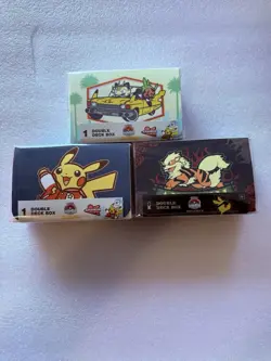 Pokemon Anaheim World Championships 2025 Exclusive Double Deck Box Set Of All 3 - Image 1