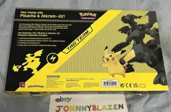 Pokemon Pikachu & Zekrom GX Tag Team Premium Collection GameStop EXCLUSIVE Box - Image 2