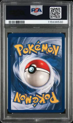 1999 POKEMON GAME #10 MEWTWO-HOLO PSA 5 - Image 2