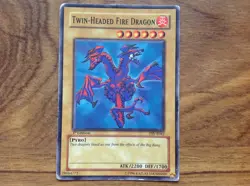 Twin Headed Fire Dragon PSV-E042 1st Edition YuGiOh. Free UK Postage - Image 3