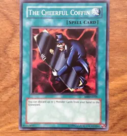 The Cheerful Coffin MRD-E059 Yugioh . Free UK Postage - Image 1