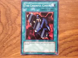 The Cheerful Coffin MRD-E059 Yugioh . Free UK Postage - Image 3