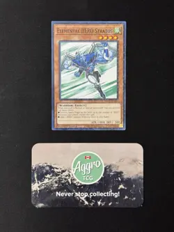 Elemental HERO Stratos - Yugioh HAC1-EN015 Duel Terminal Common NM - Image 1