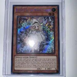 YUGIOH! Elzette of the White Forest INFO-EN014 Secret Rare 1st Edition NM - Image 1