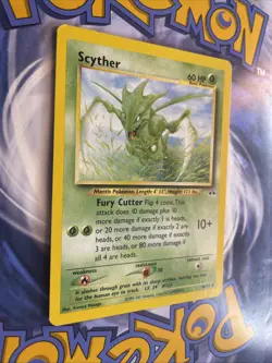 Scyther - 46/75 - Pokemon Neo Discovery Unlimited Rare Card WOTC - Image 2