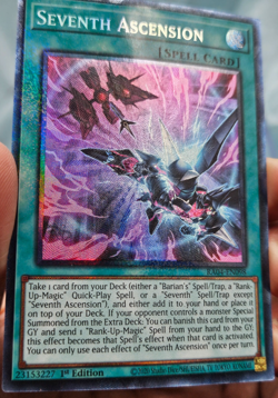 Yugioh Seventh Ascension RA04-EN098 Prismatic Collector Rare - NM - Image 2