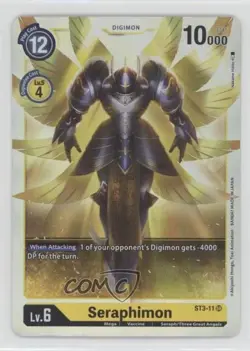 2021 Digimon Card Game - Starter Deck Heaven's Yellow Super Rare Seraphimon (SR) - Image 1