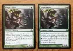 MTG SCARS OF MIRRODIN 2 x Tangle Angler .Free UK Postage - Image 1