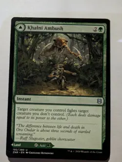 Khalni Ambush Zendikar Rising MTG Regular - Image 1