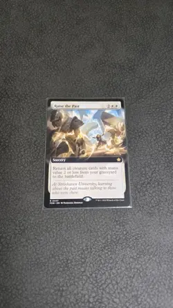 [MTG] Raise the Past - (Extended Art) - Foundations - NM - #447 - Image 1