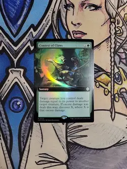 1x Contest of Claws Extended FOIL - NM/M LCC MTG Magic - Image 1