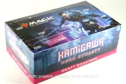 DRAFT Booster Box ~ KAMIGAWA: NEON DYNASTY MtG 36 pack sealed Magic WotC - Image 1