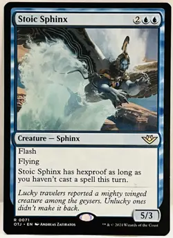 Stoic Sphinx - Outlaws of Thunder Junction #0071 MTG Magic The Gathering - Image 1