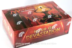 DRAFT Booster Box ~ HOUR OF DEVASTATION MtG 36 pack sealed Magic WotC - Image 1
