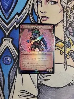 1x Breeches, Eager Pillager Showcase FOIL - NM/M LCI MTG Magic - Image 1