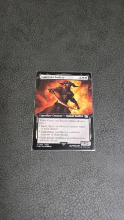 [MTG] Gaius van Baelsar - (Extended Art) - Final Fantasy - NM - #447 - Image 1