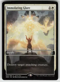 Immolating Glare P Game Day & Store Championship Promos 20 MTG - Image 1