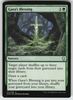 Gaea's Blessing U Dominaria 161 MTG - Image 1