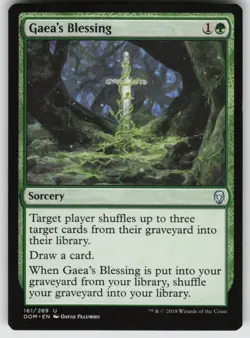 Gaea's Blessing U Dominaria 161 MTG - Image 1