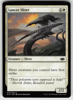 Lancer Sliver C Modern Horizons 18 MTG - Image 1